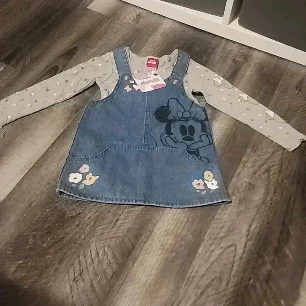 DISNEY JUNIOR MINNIE 2PC SET SIZE 24M